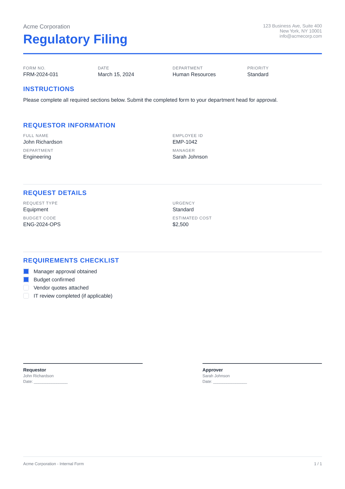 Regulatory Filing - Clean theme